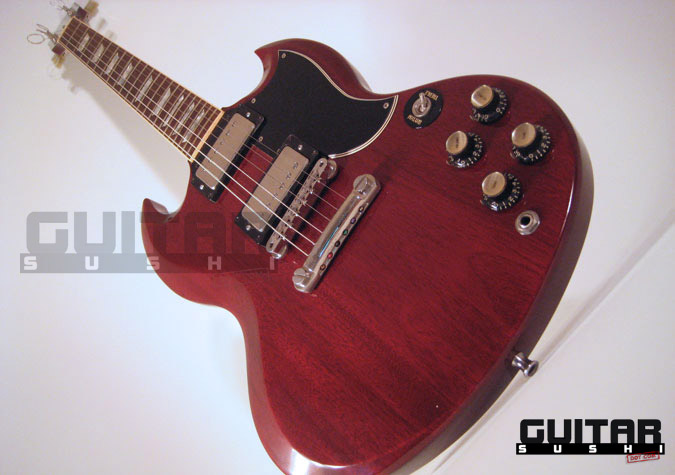 1986 Gibson SG '62 Reissue Electric Guitar w/OHSC- MADE IN USA - Hardshell Case • Heritage Cherry • SG-62-HC • Nashville Plant • Humbucker Pickups • Tune-O-Matic Bridge [GUITARSUSHI.COM - Maintaining A Wide-Stance Since 2006!] [GUITAR SUSHI] Maintaining a wide-stance since 2006 | www.guitarsushi.com